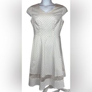 Retro Inspired Polka Dot Dress